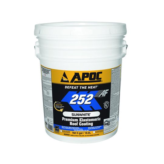 APOC 252 Sunwhite Premium Elastomeric Roof Coating — GHOAP252G5