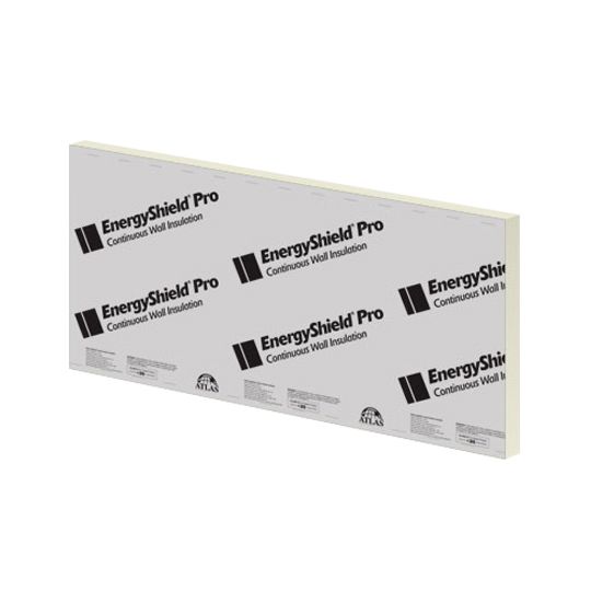 Atlas 2.5" x 4' x 8' EnergyShield Pro Continuous Wall Insulation