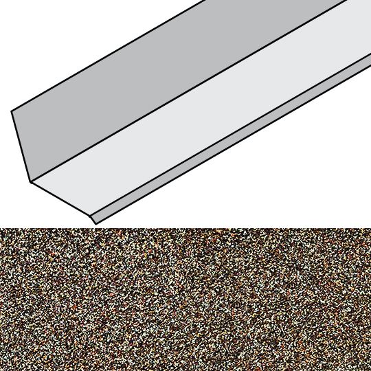 Unified Steel 3-1/2" x 5" x 79" Head-Side-Wall Metal — BORHSW79TW
