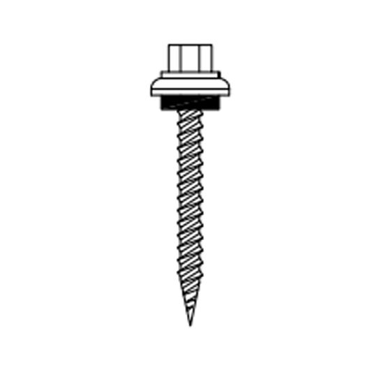 Coastal Metal Service 2-1/2" Mac Wood Screw