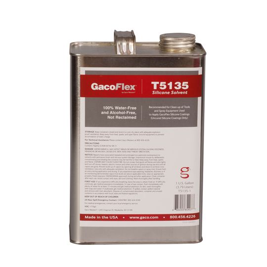 Gaco Western GacoFlex T5135 Silicone Solvent - 1 Gallon