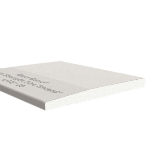 National Gypsum 5/8" x 4' x 12' Gold Bond High Strength Fire-Shield Lite 30 Gypsum Board