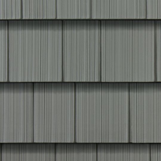 CertainTeed Siding Northwoods Single 7" Straight Edge Perfection Vinyl Shingle Siding — CERNWS7SECG
