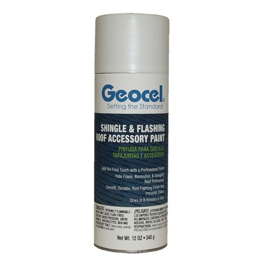 Geocel Shingle & Flashing Roof Accessory Paint - 12 Oz. Can — GEORAPAWH