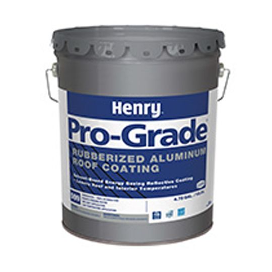 Henry Company Pro-Grade 599 Rubberized Aluminum Roof Coating - 55 Gallon Drum
