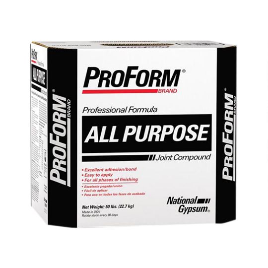National Gypsum ProForm All Purpose Pre-Mix Joint Compound - 50 Lb. Carton