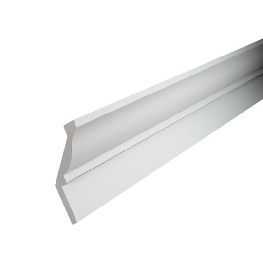 Fypon Molded Millwork 6-1/2" x 11" x 16' Crown Fascia Molding Pc
