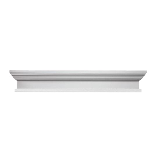 Fypon Molded Millwork 6" x 46" Window Crosshead with Bottom Trim