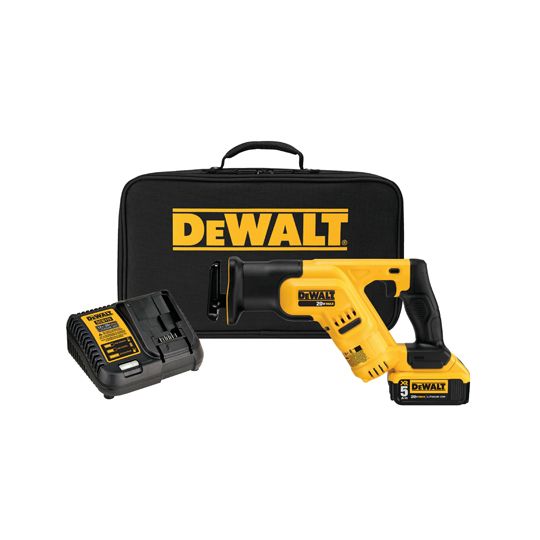 DeWalt 20V Max Cordless Compact Reciprocating Saw Kit (5 Ah)