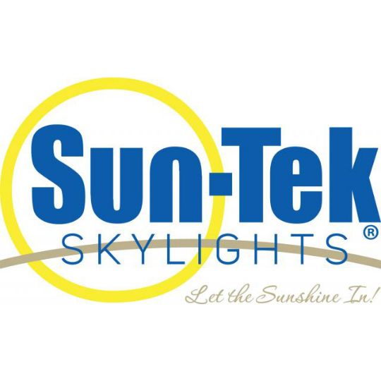 Sun-Tek 2' x 2' Flush Mount Skylight with Bronze Frame, Low-E 340, & Clear Glass