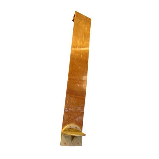 Berger Building Products Mullane Series #300 Cast Bronze Snow Guard with Retro-Hook for Existing Slate Roofs