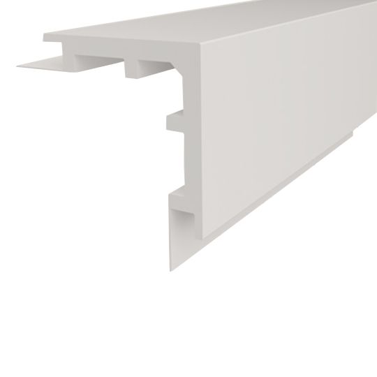 Azek 5-1/2" x 20' Quick Corner Cornerboard with J-Channel