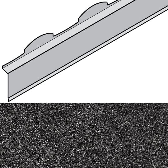 Unified Steel 5" x 79" Barrel-Vault Birdstop — Weatherproofing — BORBS579CH
