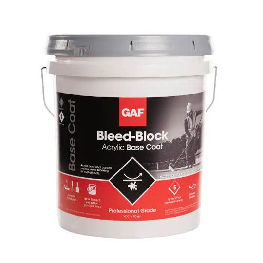 GAF Bleed-Block Acrylic Base Coat