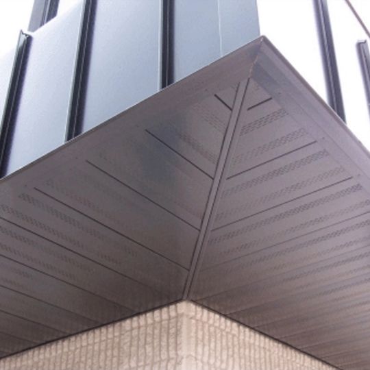 Coastal Metal Service VS-111 12" 24 Gauge Soffit & Vertical Wall Panel — Metal Roofing — CVS111DB