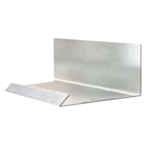 Award Metals 26 Gauge 4" x 4" x 1/2" Galvanized Tile Pan