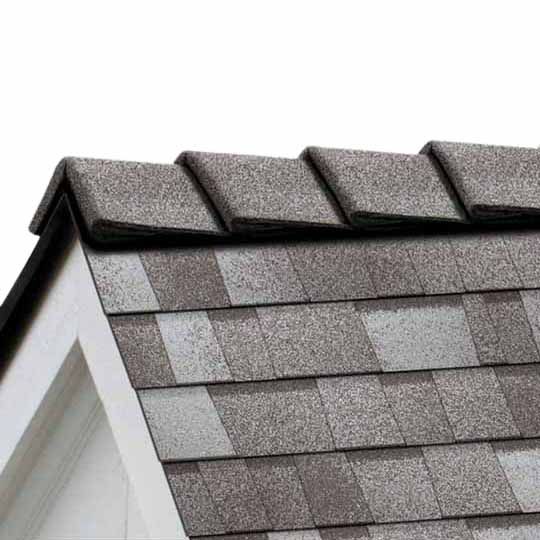Owens Corning 10" DecoRidge Hip & Ridge Shingles - 20 Lin. Ft. Box — Hip & Ridge Shingles — OCFHRDRCHF10