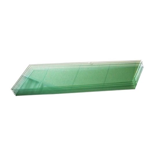 Regal Ideas (CAG6) 6" x 1/4" Stair Angled Clear Tempered Glass Panel - Package of 6