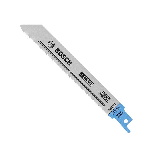 Bosch 6" 14 Tpi Metal Reciprocating Saw Blades - Package of 5