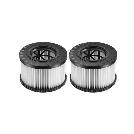 DeWalt Replacement Hepa Filter Set for DWV010 & DWV012 (Type 2) Dust Extractors - Set of 2