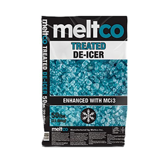 Meltco Treated De-Icer - 50 Lb. Bag
