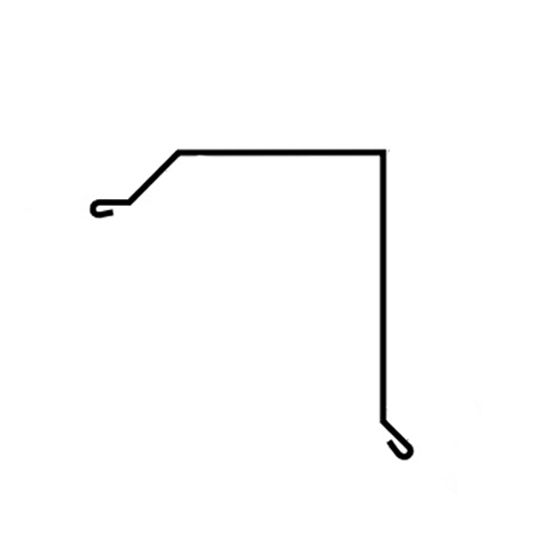 Metal Sales 10' 6" Universal Gable Trim