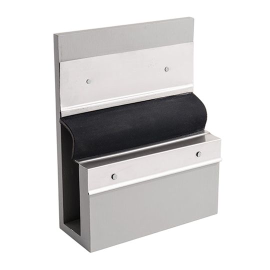 Johns Manville Expand-O-Flash Aluminum Expansion Joint Cover - Curb-to-Wall Mount — JMCECFEJ108A