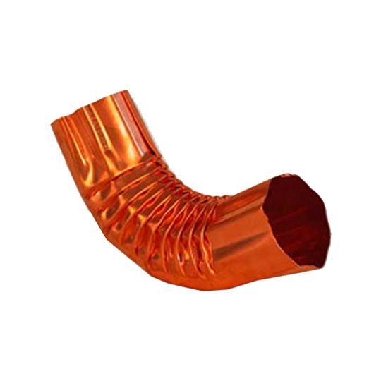 Berger Building Products 16 Oz. 4" Round Corrugated Copper 90° Elbow