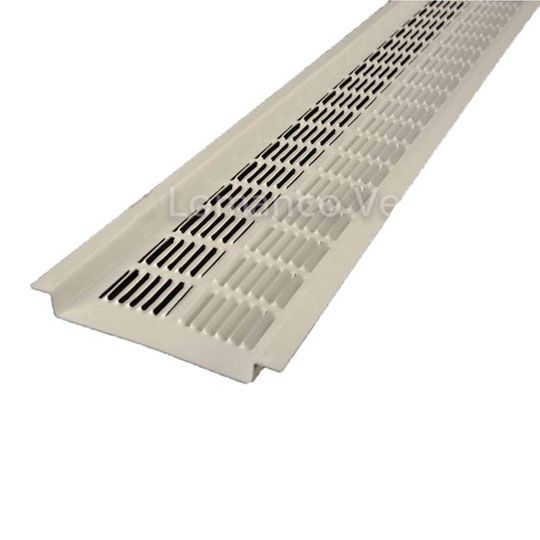 Lomanco 8' Model-140 Continuous Soffit Vent — LOM140WH