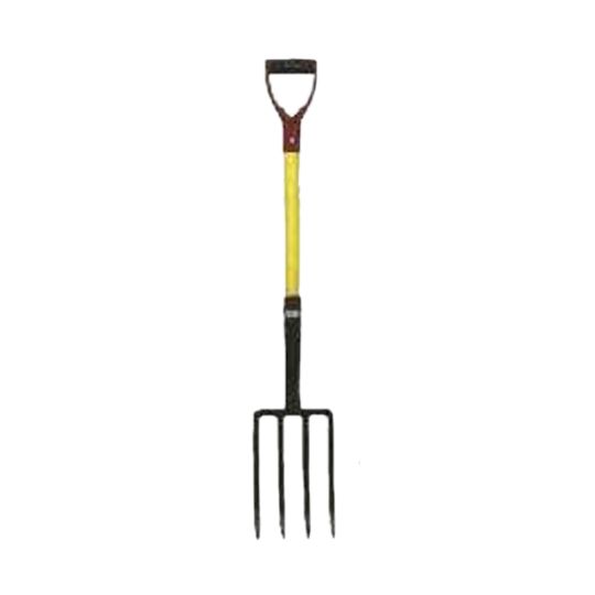 AJC Tools & Equipment 29" Spading Fork with Fiberglass Handle