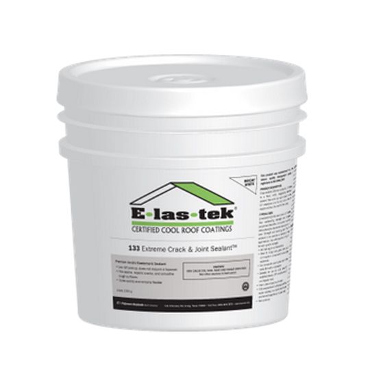 E-Las-Tek 133 Extreme Crack & Joint Sealant - 2 Gallon Pail — ETS133XCWH2G