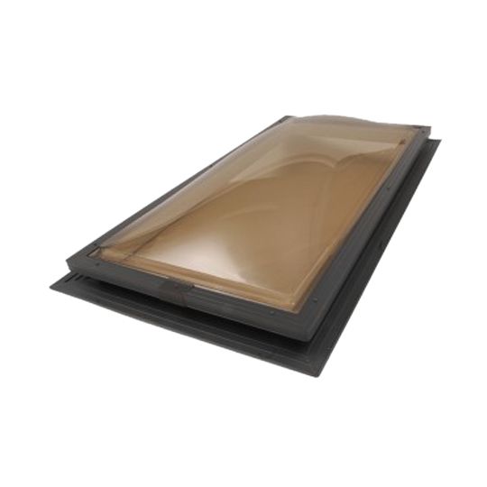 Sun-Tek Size 2230 Model Sfa Self Flashing Aluminum Skylight with Bronze/Clear Dome