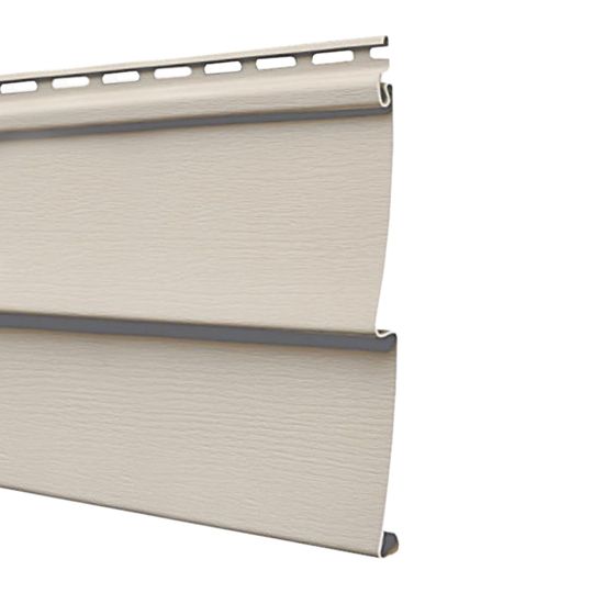 Mitten Building Products Highland Double 4" Horizontal Vinyl Siding - Satin Finish Wood Grain — MITHLD4HWGIN