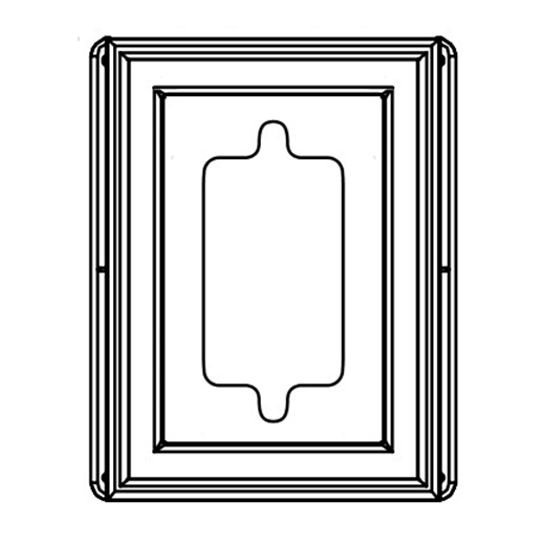 Mid-America Pre-Cut Mini Mounting Block — MABMMPCM107