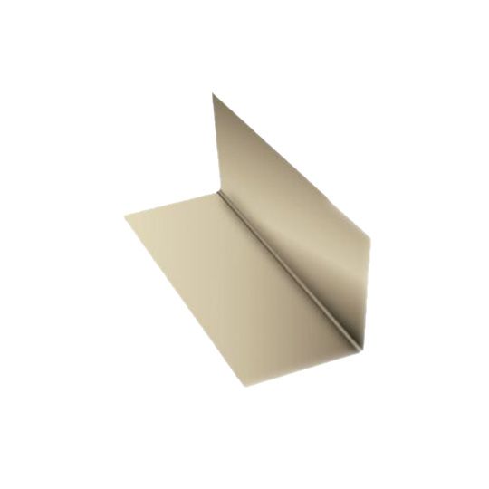 Metal Sales 5" x 7-5/8" Bent Aluminum Step Flashing - Sold Individually — MTSSFB5758BL