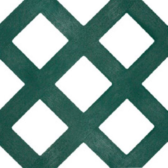 Grid Accents 4' x 8' Traditional Plastic Lattice Panel — AVO64810