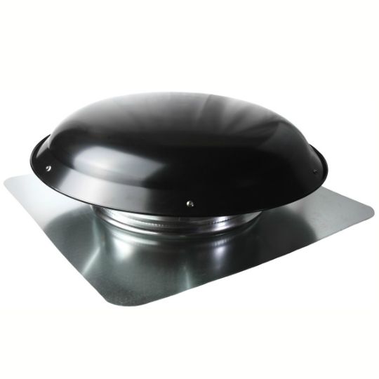 Ventamatic VX25 Series Large Capacity Round Galvanized Steel Dome Vent — Ventilation and Drainage — VNMVX25BL