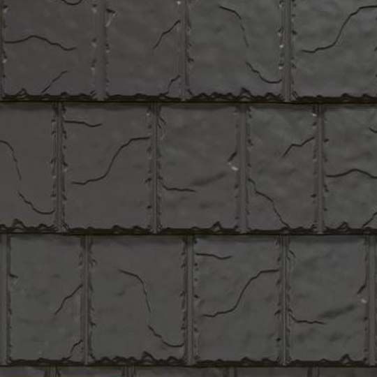 Edco Products 12" x 50" 28 Gauge ArrowLine Slate Steel Roofing — EPIASL1250CG