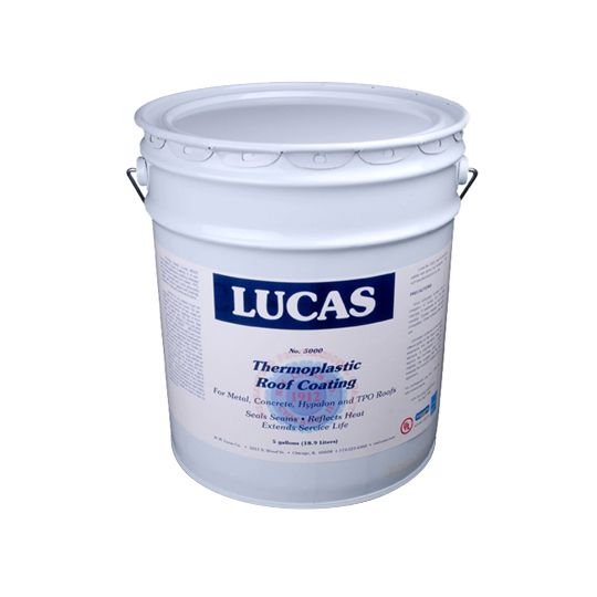 RM Lucas Thermoplastic Roof Coating - 5 Gallon Pail