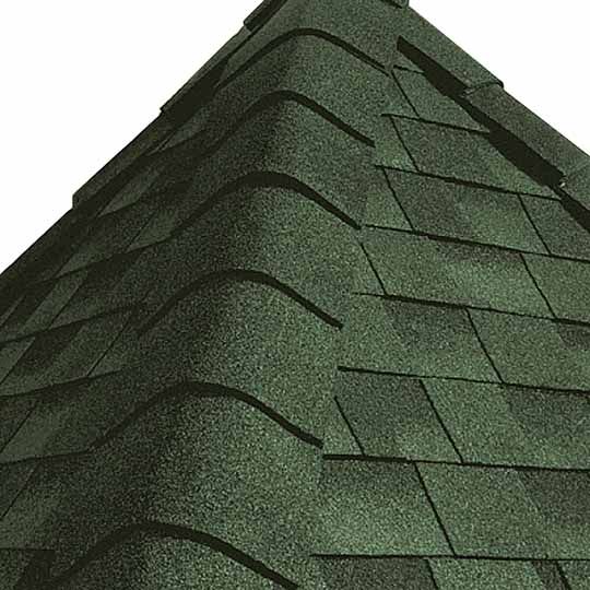GAF Timbertex Premium Ridge Cap Shingles — GAFTTEG