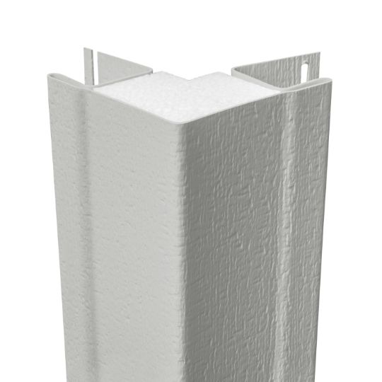CertainTeed Siding 1-1/4" x 10' CedarBoards Insulated Outside Cornerpost with Foam Insert - Woodgrain Finish — CEROSCPINSCSG