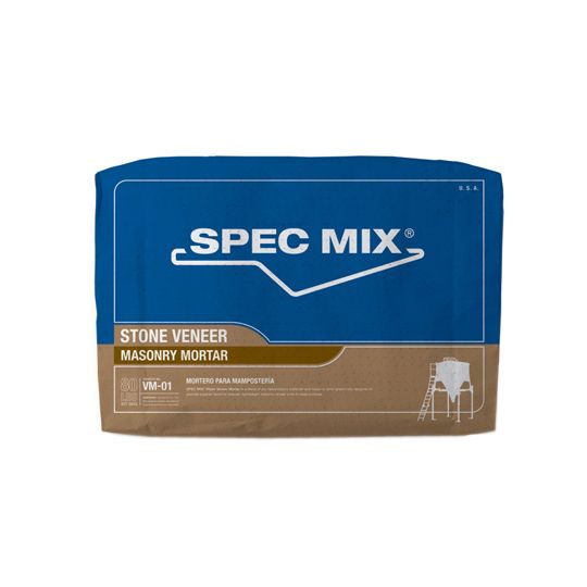 Quikrete Spec Mix Stone Veneer Mortar W/37H - 80 Lb. Bag