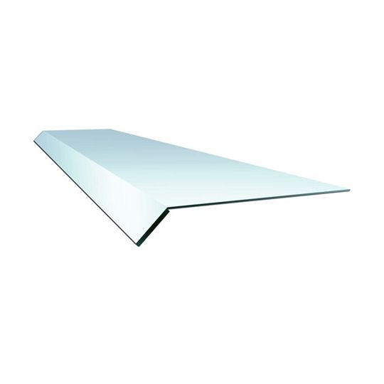 Hohmann & Barnard 26 Gauge 3" x 8' Stainless Steel Drip Edge