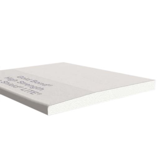 National Gypsum 5/8" x 4' x 12' Gold Bond High Strength Fire-Shield 60 Lite Tapered Edge Gypsum Board