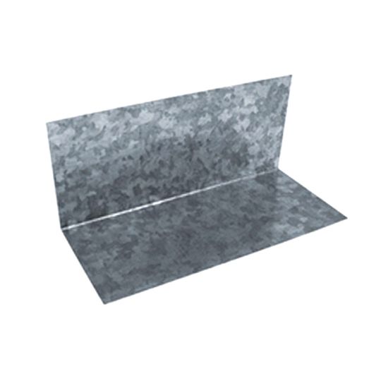 Flamco 26 Gauge x 5" x 7" Galvanized Flat Step Flashing