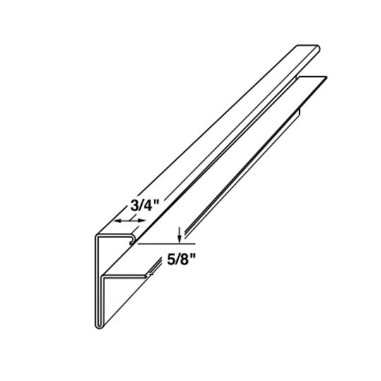Mastic 5/8" F-Channel — ACOVFR0518