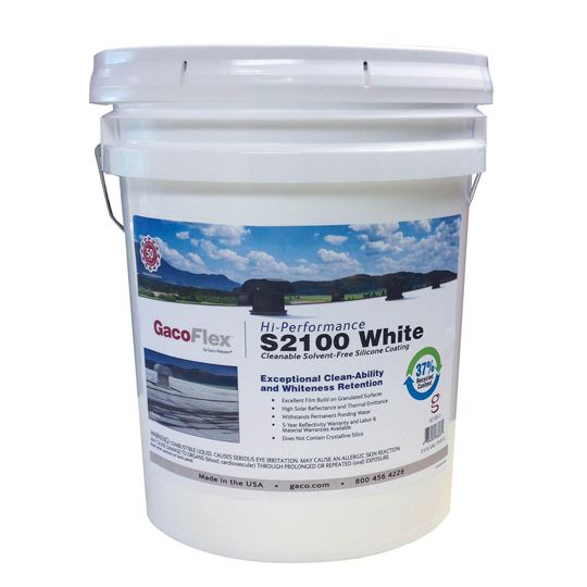 Gaco Western GacoFlex S2100 Silicone Coating- 5 Gallon Pail