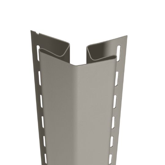 CertainTeed Siding Bay Window Cornerpost with 1-3/4" Face - Matte Finish — CERBWCPGG