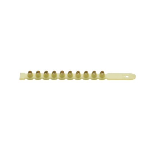 Powers Fasteners .27 Caliber 10-Load Powder Safety Strip - Yellow - Box of 100