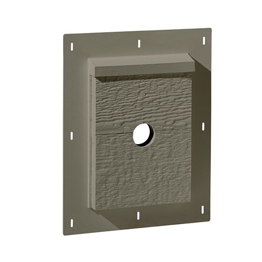 Wausau Supply 6" x 9" Diamond Kote RigidMount Split Mount Block — WSUDKRGDMS685TBZ